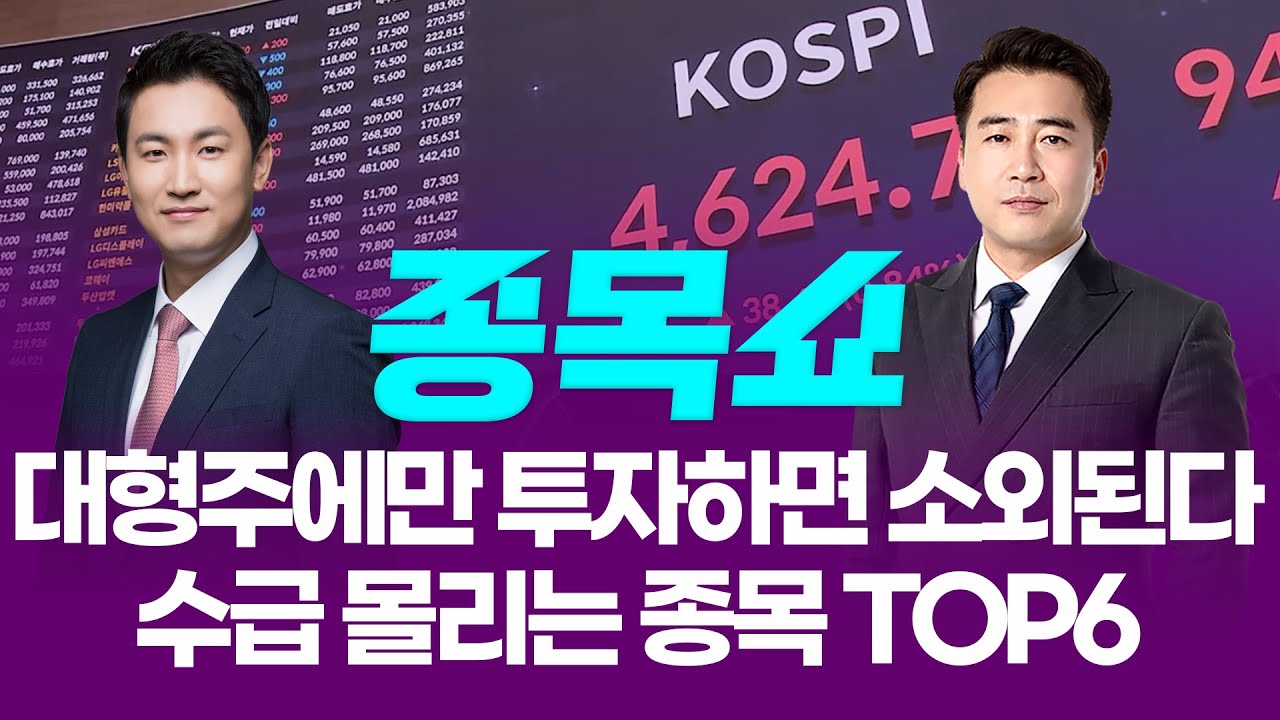 다시 오른 환율에도 코스피는 '최고가 행진' 계속 달릴 종목 TOP6ㅣ 종목쇼 ㅣ260113