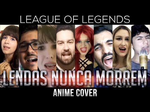 LEAGUE OF LEGENDS: LENDAS NUNCA MORREM (Collab | Legends Never Die - DUBLADO)