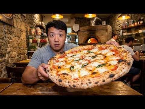 World's BEST PIZZA! Inside the MOST FAMOUS Pizza Shop in Naples Italy