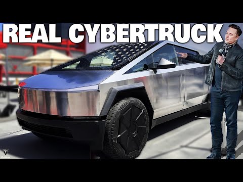 Thumbnail for Finally Happened! The REAL Tesla Cybertruck Is Official Launched, Elon Musk Enjoy! by Brad Sloan