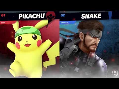 Lock(Pikachu) vs iMarcus(Snake) - Winners Final - Smash Bros Catania Tournament