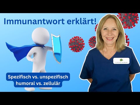 Immunantwort einfach erklärt: Spezifisch vs. unspezifisch, humoral vs. zellulär | Dr. Bignion