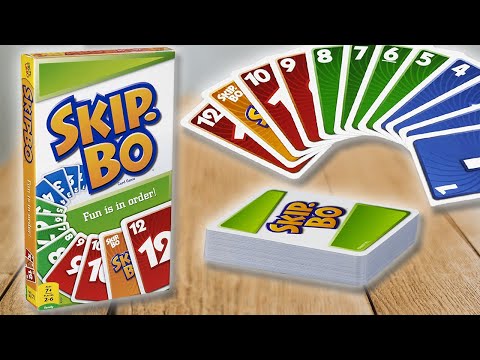 SKIP BO - Spielregeln TV (Spielanleitung Deutsch) - Skip-Bo Mattel Games (Skip. Bo) NEU