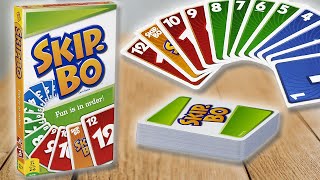 SKIP BO - Spielregeln TV (Spielanleitung Deutsch) - Skip-Bo Mattel Games (Skip. Bo) NEU