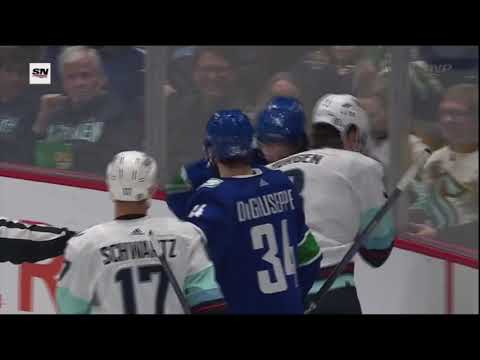 NHL Fight - 5 Min For Fighting !! - 04/04/2023