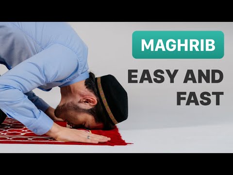 How to pray namaz | Maghrib prayer