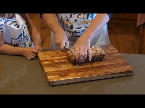 How to make zucchini bread | Super Fitness Weight Loss Challenge recipe