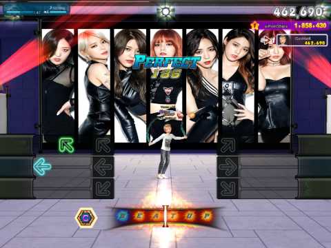 [Audition World] BeatUp-6 : AOA - Like A Cat (Japanese Ver.) 100 Bpm Miss 0 (All Perfect)