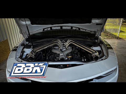Camaro 2011 V6 Gets Headers (BBK Headers) Pt 1