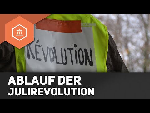 Der Ablauf der Julirevolution