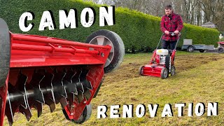 Scarifier or Dethatcher? Well this is Camon's Lawn Renovator! But what does it do?
