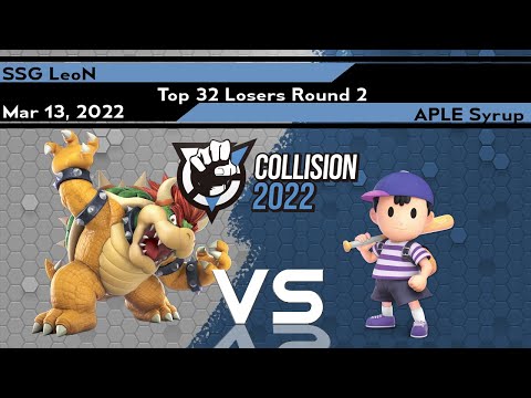 [Smash Ultimate] SSG | Leon vs APLE | Syrup - Collision 2022 (Top 32 Losers Round 2)