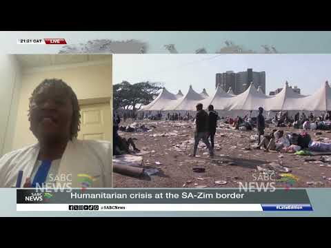 Humanitarian crisis at the SA-Zim border