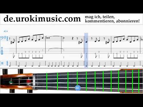 Cello Lernen The Pink Panther - Theme Song Tabulatur Teil#2 um-i995