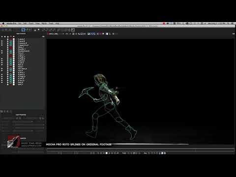 MochaBlend C4D: Ghost Town Media Example
