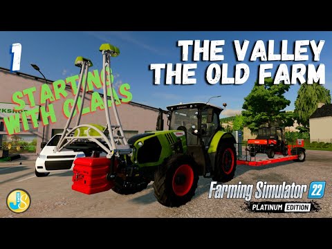 The Valley The Old Farm - Starting with CLAAS - Ep.1 - Farming Simulator 22 Xbox