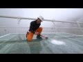 China S Giant Glass Bridge Hit With Sledgehammer BBC Click