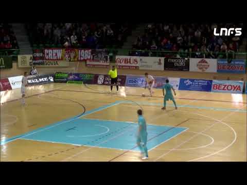 Gol Javi Alonso (3-3) Naturpellet Segovia - Movistar Inter. J23, 1Div. LNFS