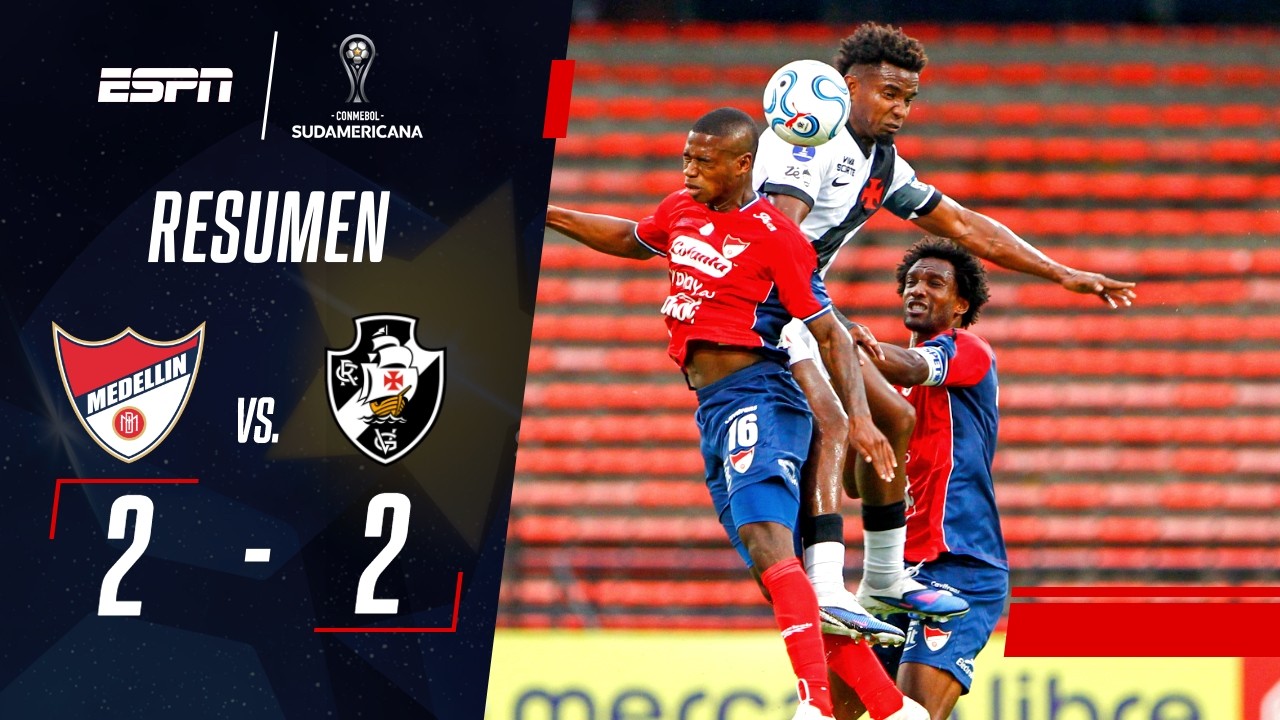 EL DIM NO PUDO LLEVARSE LA IDA POR EL GOL DE SPINELLI | DIM 2-2 Vasco Da Gama | RESUMEN