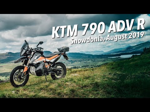 KTM 790 Adventure R Welsh off road trip