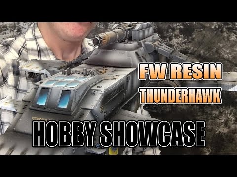 Forge World's Resin Thunderhawk Showcase - RETRO