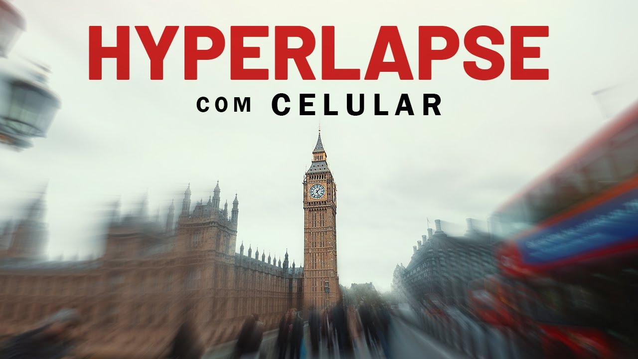 Como criar HYPERLAPSE com CELULAR