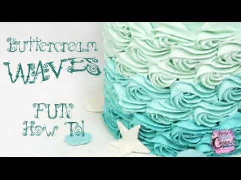 Part of a video titled PERFECT For Mermaid And Under The Sea Cakes! - YouTube