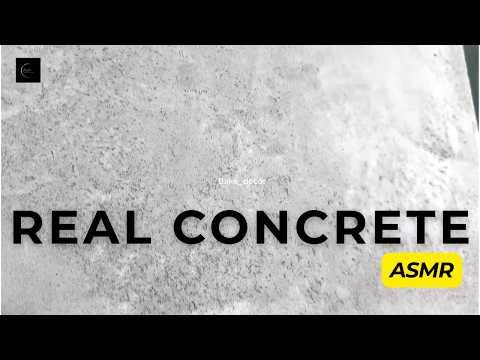 REAL CONCRETE asmr process