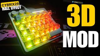 One Handed Gaming Hall Effect Keyboard | KiiBOOM Cybrix29 HE Review + Modding