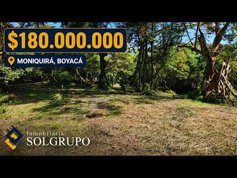 🌿 ¡FINCA EN VENTA EN MONIQUIRÁ – BOYACÁ!
