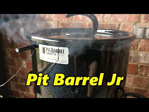 Pit Barrel Jr Smoked Chicken & Ribs