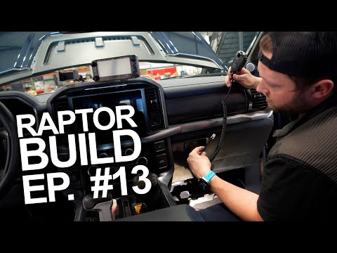 Installing our Radio! // 2023 Raptor Build Ep.13