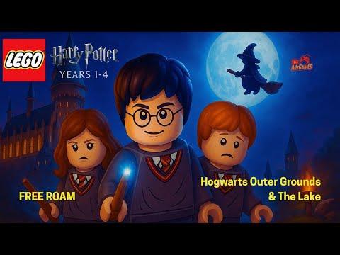 LEGO Harry Potter: Years 1-4: Hogwarts Outer Grounds - FREE ROAM