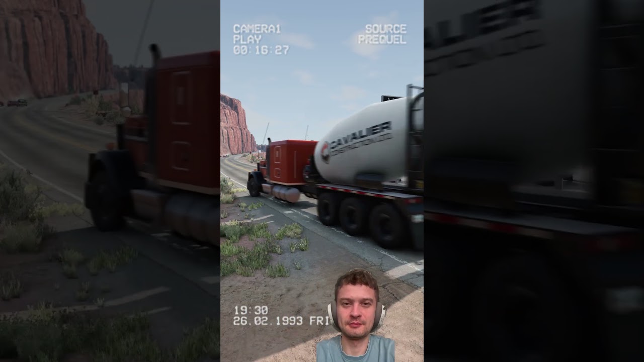 Realistic Highway Car Crashes #3