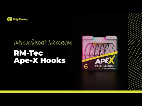 RidgeMonkey Ape-X Curve Hooks