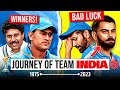 Team India's Journey : 1975 - 2023 | Explained | Cricket World Cup 2023