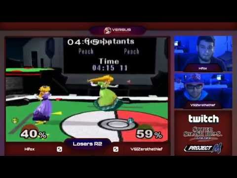 VS| zerothetheif (Marth, Peach) vs Hifox (Peach) - SSBM