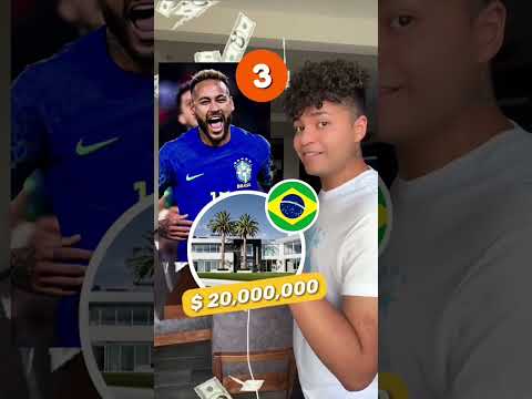 ¿En cuál de estas casas te gustaría vivir? #futbol #shortvideo #shorts #soccer #mbappe #cr7 #messi