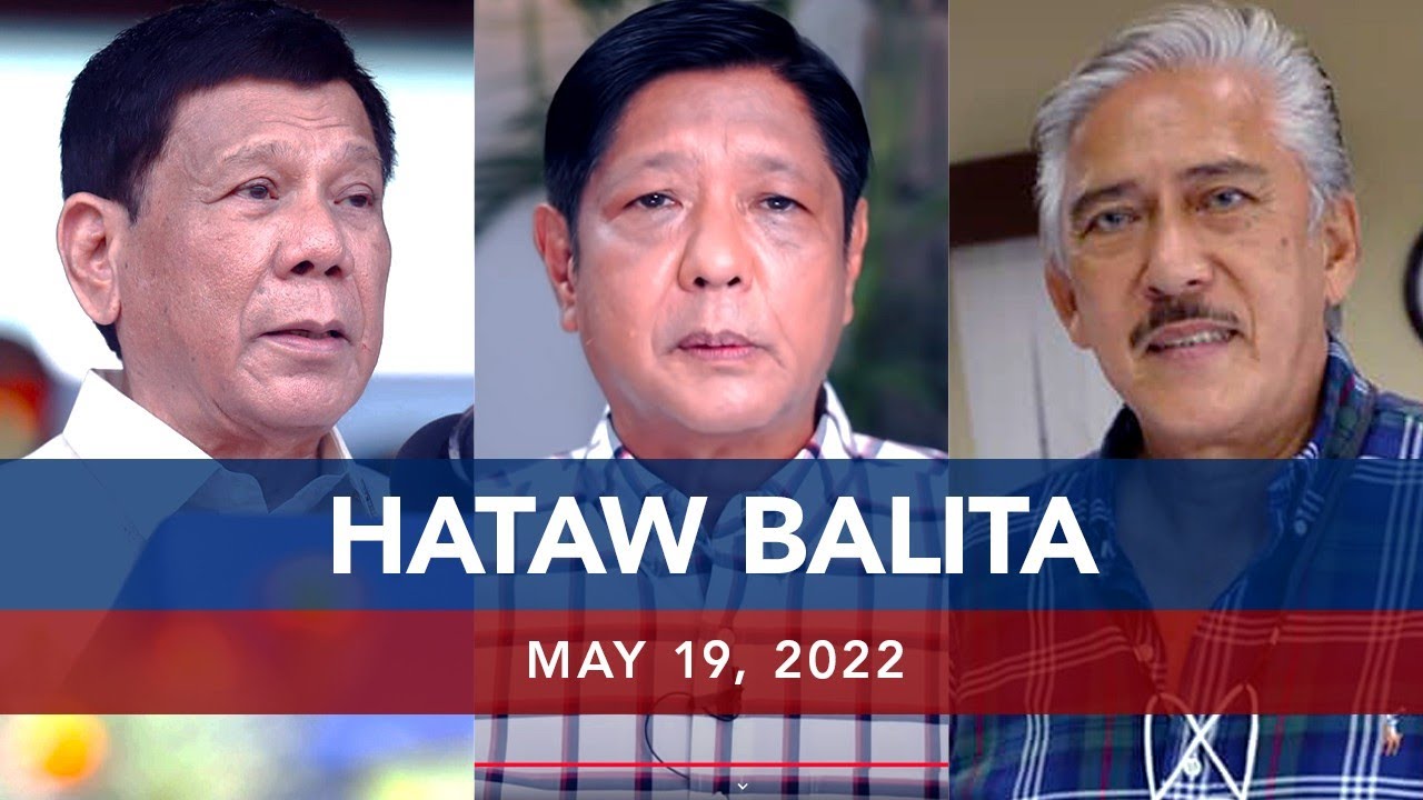 UNTV: Hataw Balita Pilipinas | May 19, 2022
