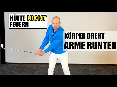 Abschwung richtig timen: Arme runter, Körper drehen