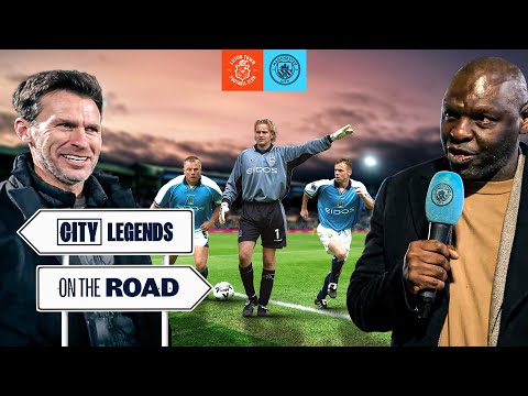 "IT'S LIKE THE WORST BOYBAND REUNION EVER!" | Man City legends on the road 🚐
