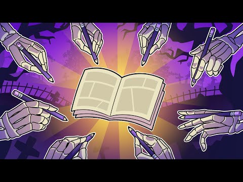 10 ARTISTS Make A HALLOWEEN COMIC Without COMMUNICATING!