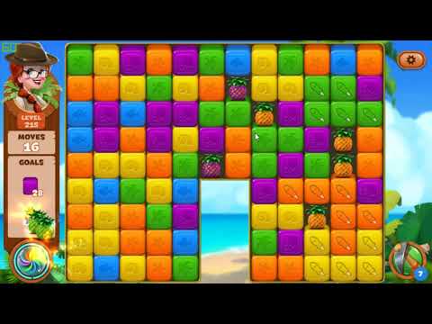 Lost Island Blast Adventure level 215