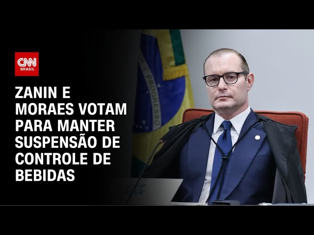 STF tem dois votos contra ativar controle de bebidas | CNN ARENA