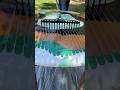 He Uses A Yard Rake To Refurbish The Table