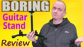 Video thumbnail for Mini guitar stand review | Hercules GS402B - Best guitar stand for gigs? by Paul Douglas