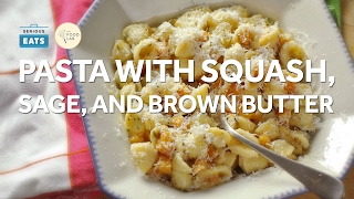 Pasta With Butternut Squash, Brown Butter, and Sage