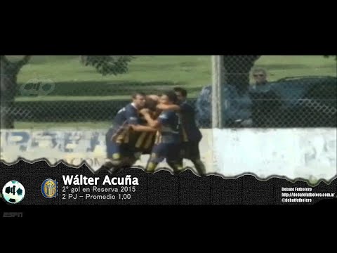 Gol Wálter Acuña - Atlético Rafaela 0 Vs Rosario Central 1 - Reserva 2015