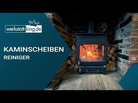 Hotrega Kaminscheiben Reiniger - Ofenscheibe reinigen - Kaminglas von Ruß befreien