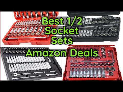 Great Amazon Tool Deals Best 1/2 Socket Sets on Amazon Tekton Gearwrench Milwaukee
